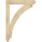 Ekena Millwork Thorton Arts and Crafts Rough Sawn Bracket w/ Offset Brace, Douglas Fir, 6"W x 32"D x 44"H BKT0604X32X44THR03RDF - alternate 2